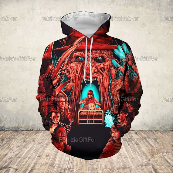 Halloween Hoodie Horror Movie Freddy 