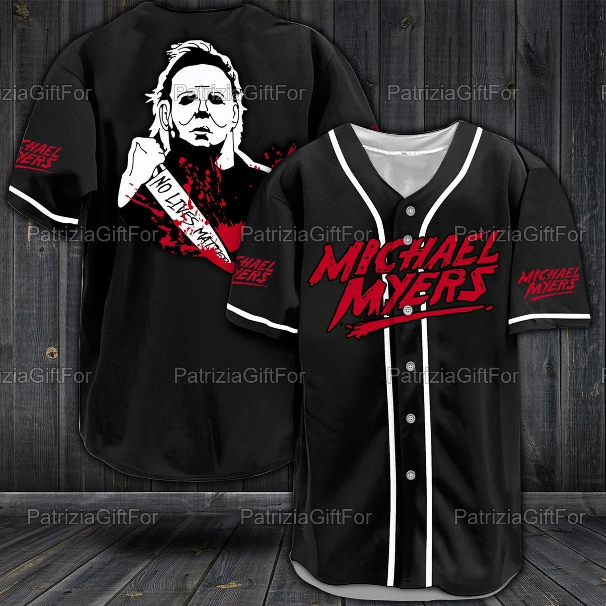 Michael Myers Baseball Shirt Michael 