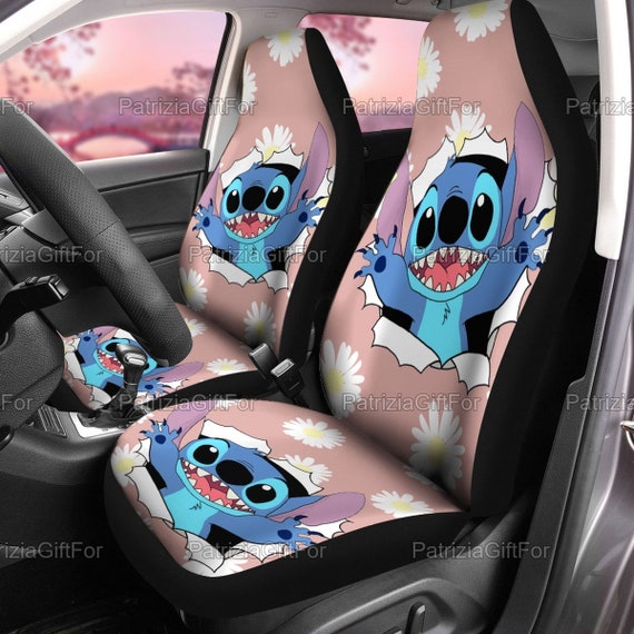 Stitch Car Seat Covers Stitch Car Seat Protector Funny Etsy Australia