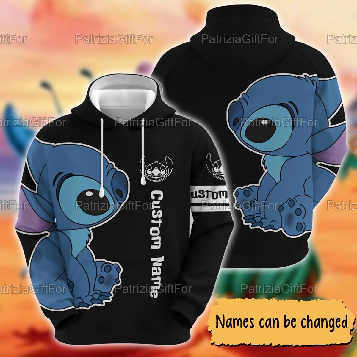 Personalized Stitch Hoodie Funny Stitch 