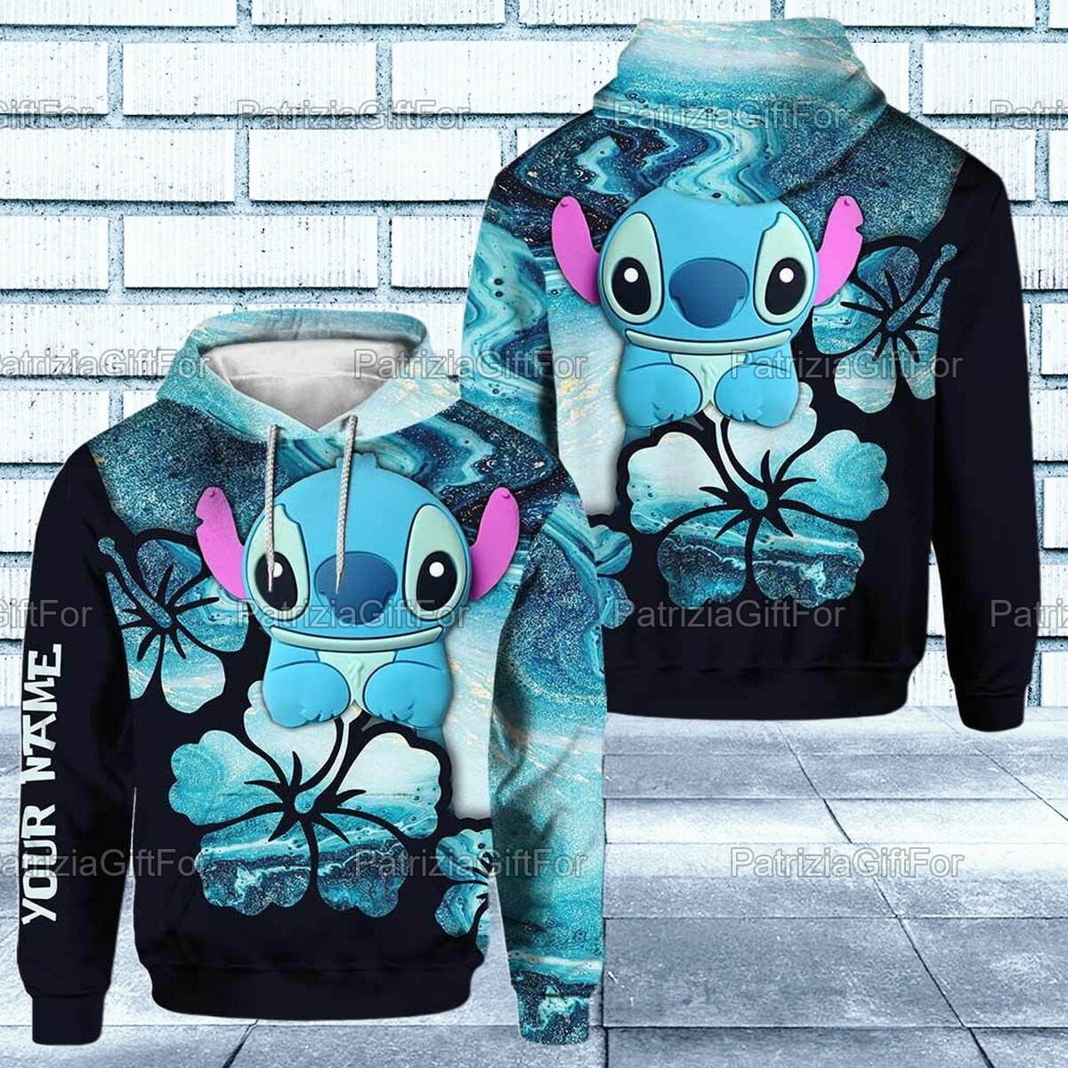 Custom stitch hoodie Clearance
