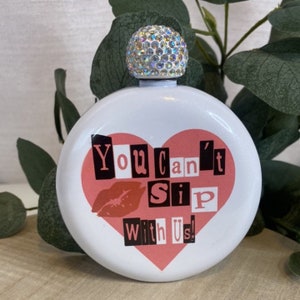 Rhinestone Flask