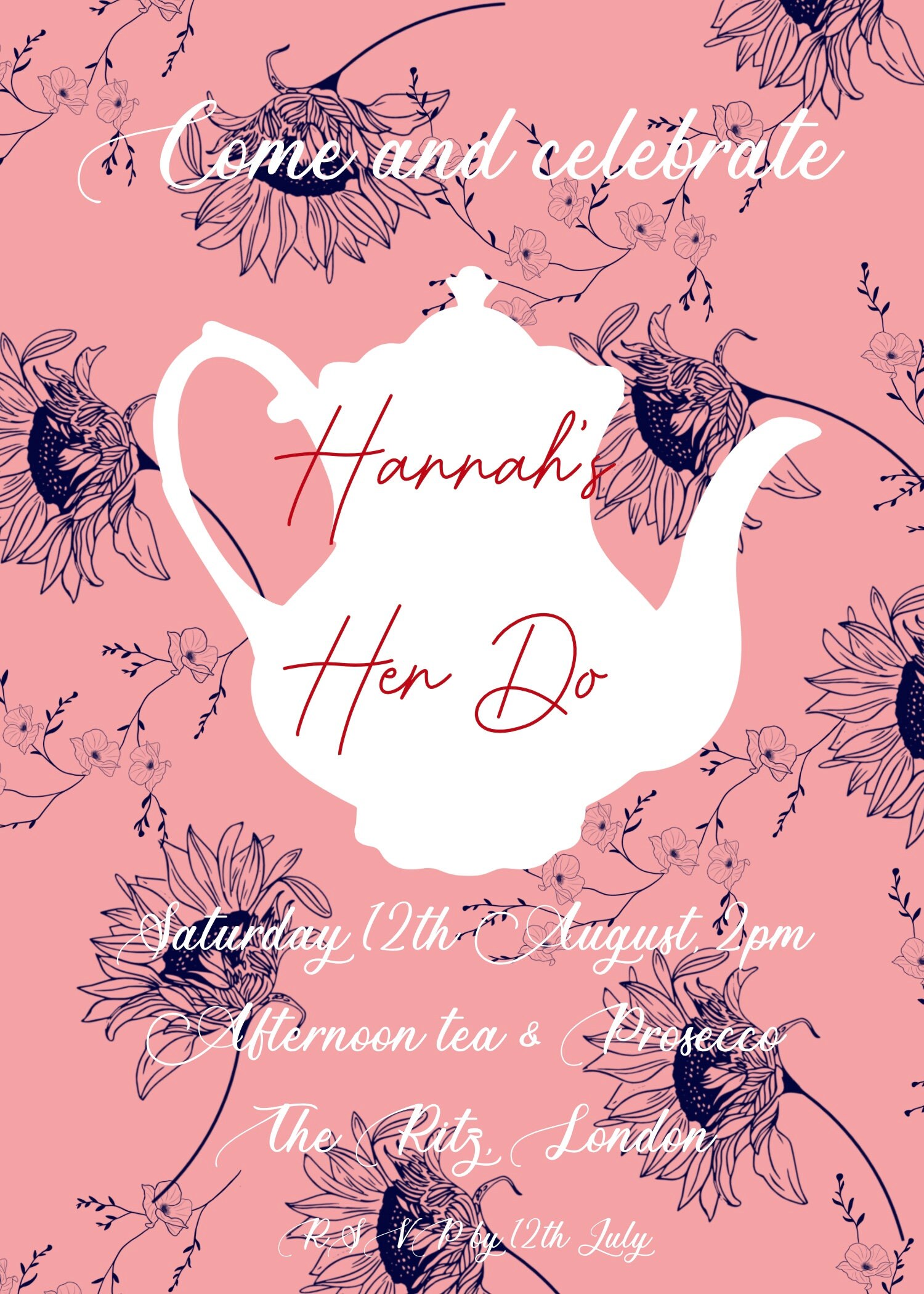 Personalised DIGITAL Hen Party Hen Party Invitation Template Etsy