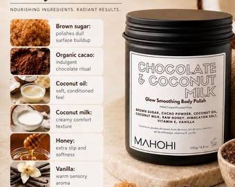 Chocolate & Coconut Milk Glow Smoothing Body Polish