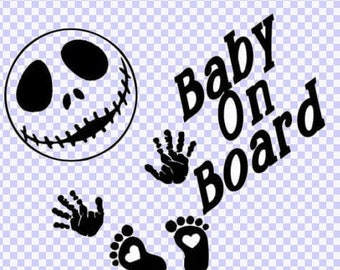 Free Free 135 Jack Skellington Baby On Board Svg SVG PNG EPS DXF File