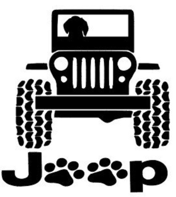 Jeep Dog SVG Etsy