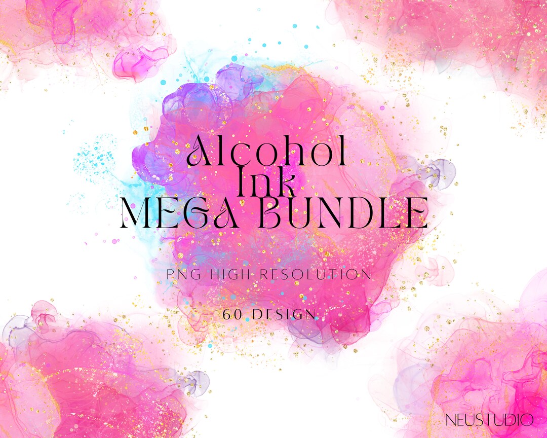 Watercolor Background PNG Clipart BUNDLE, Watercolor Splashes Png ...