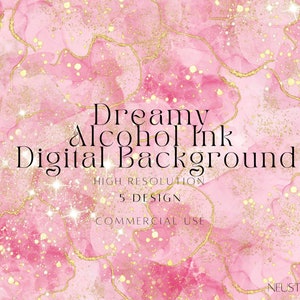 Aquarell Hintergrund JPG, Alkohol Tinte Clipart, Glitzer Hintergrund, digitale Hintergründe, glitzernde Texturen