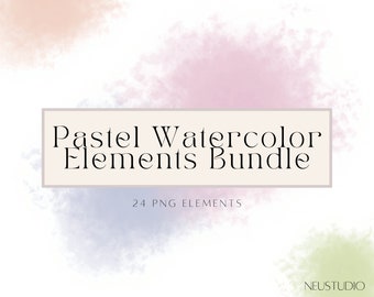 Pastel Clipart, Watercolor Splashes, Watercolor Clipart, Pastel Watercolor Splash, Pastel Background, Watercolor Splatter, Splash PNG