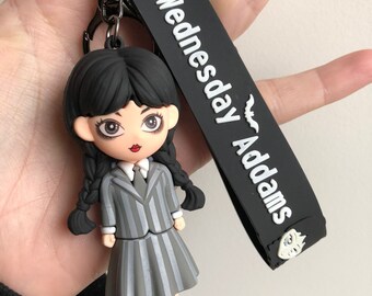 Wednesday | AddamsFamily | Keychain