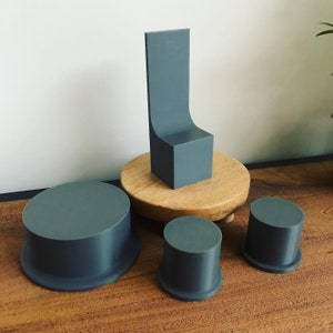 Plinth | PLA | round | square