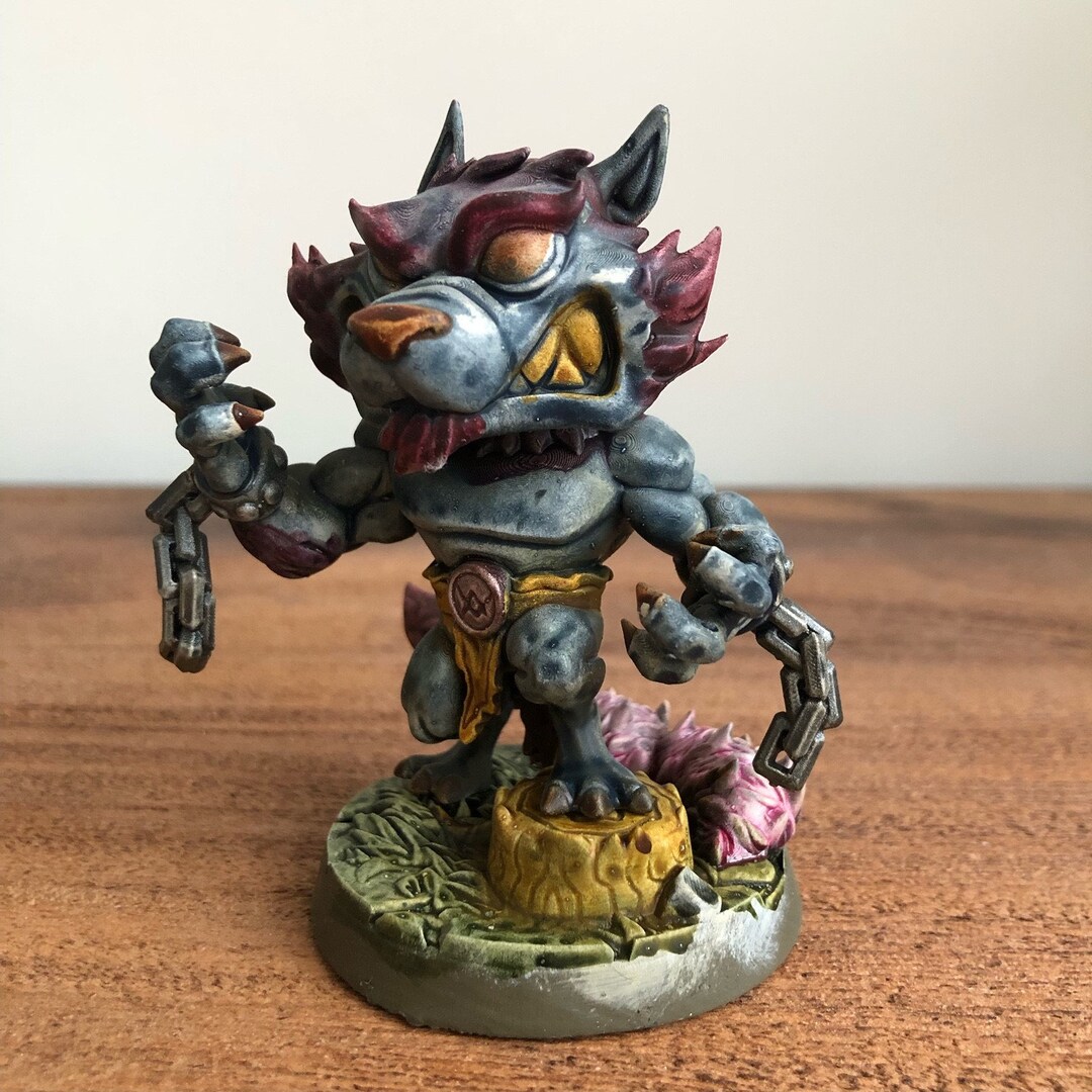 Werewolf | 32mm | 64/75mm | Hero Scale | Chibi Miniatures - Etsy