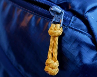 Paracord Knot Zipper Pulls - Set of 4 - Custom Colors