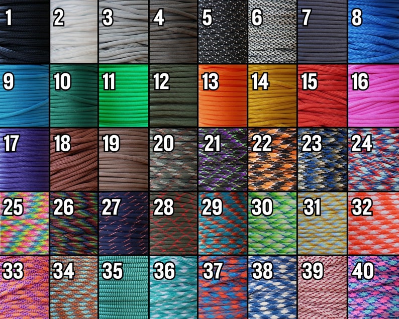 Sangle dappareil photo Paracord 35 COULEURS Sangle de corde faite à la main Élingue dépaule Sangle forte personnalisée Corde de cou Cadeau de photographie image 2