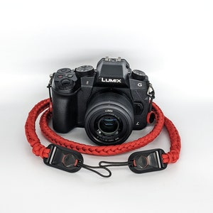 Peak Design Paracord Camera Strap - 35+ COLOURS - Handmade Rope Strap - Shoulder Sling - Custom Strong Strap - Neck Rope - Photography Gift