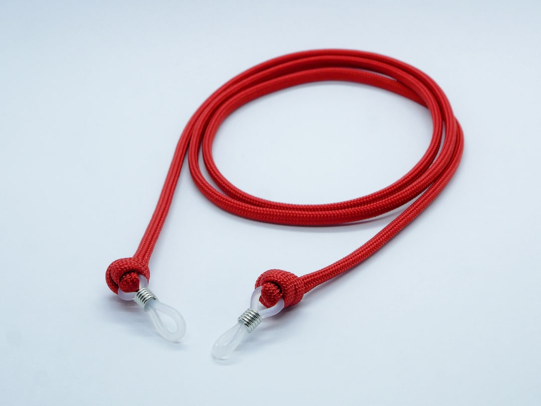 Glasses Chain - 35+ COLOURS - Paracord Rope Neck Lanyard - Sunglasses ...