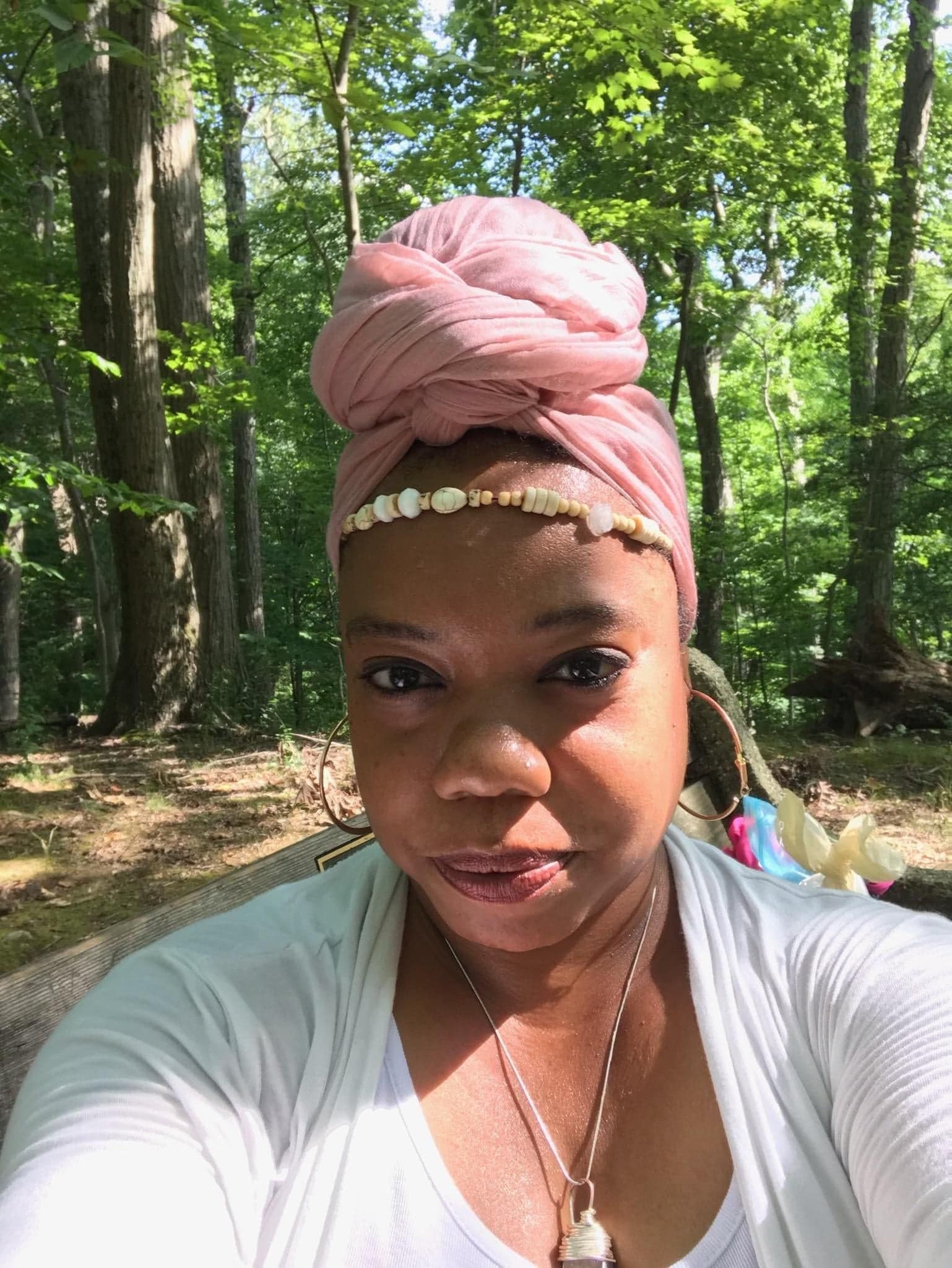 Third eye headband- brown eye Third Eye Freeform Headband - Crochet Pattern – Of Mars Crochet main image 3