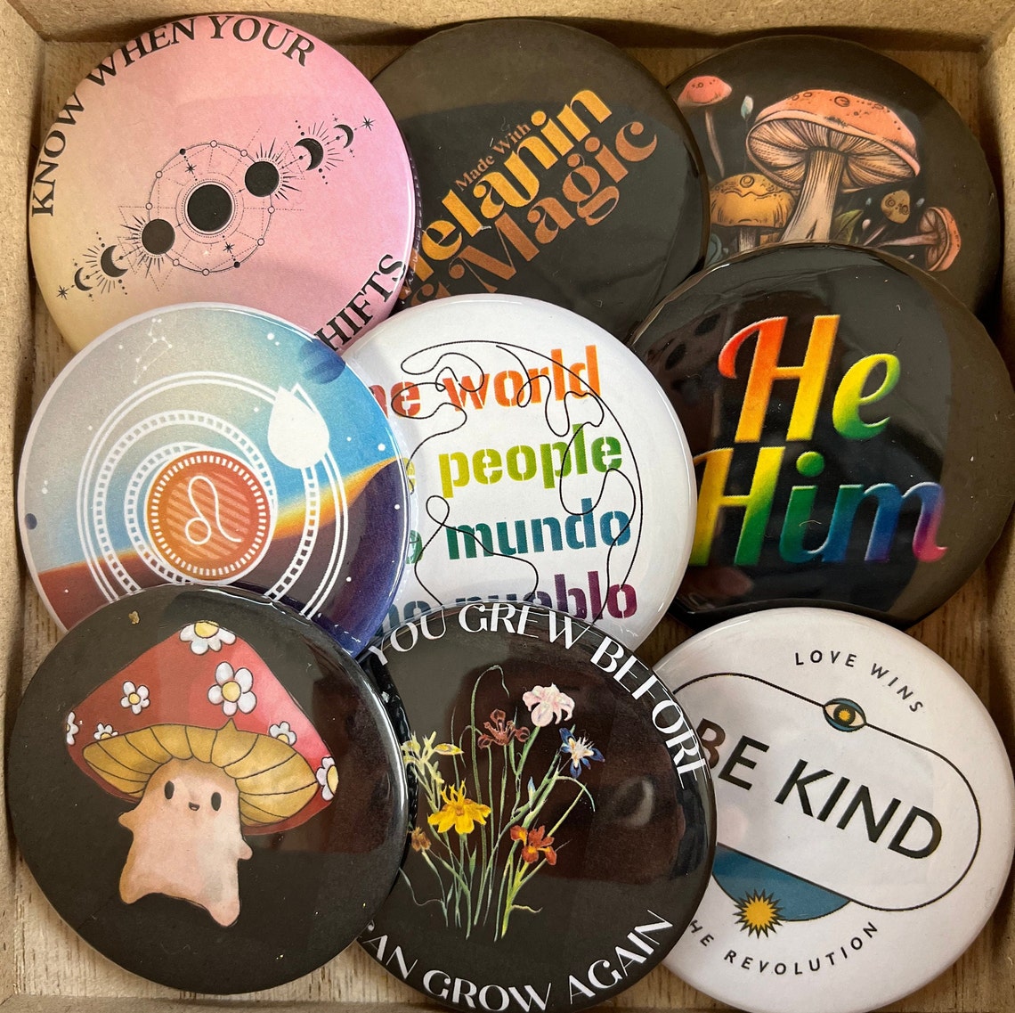 Button Pins custom - Etsy