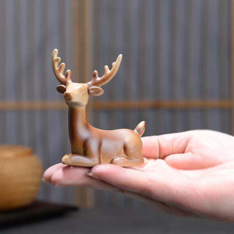 Deer ceramic on sale