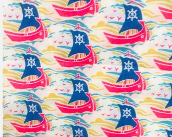 Liberty Samols Little Ships Tana Lawn Fabric