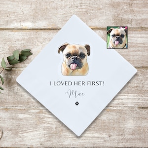 Custom Pet Wedding Cocktail Napkins, Custom Wedding Napkins, Cocktail Napkins Wedding, Napkins for wedding, Bridal Shower Gifts