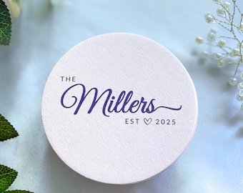 Custom Paper Coasters, Personalized Wedding & Business Gifts, wedding coasters, Wedding Favors in Bulk, Cocktail Coasters