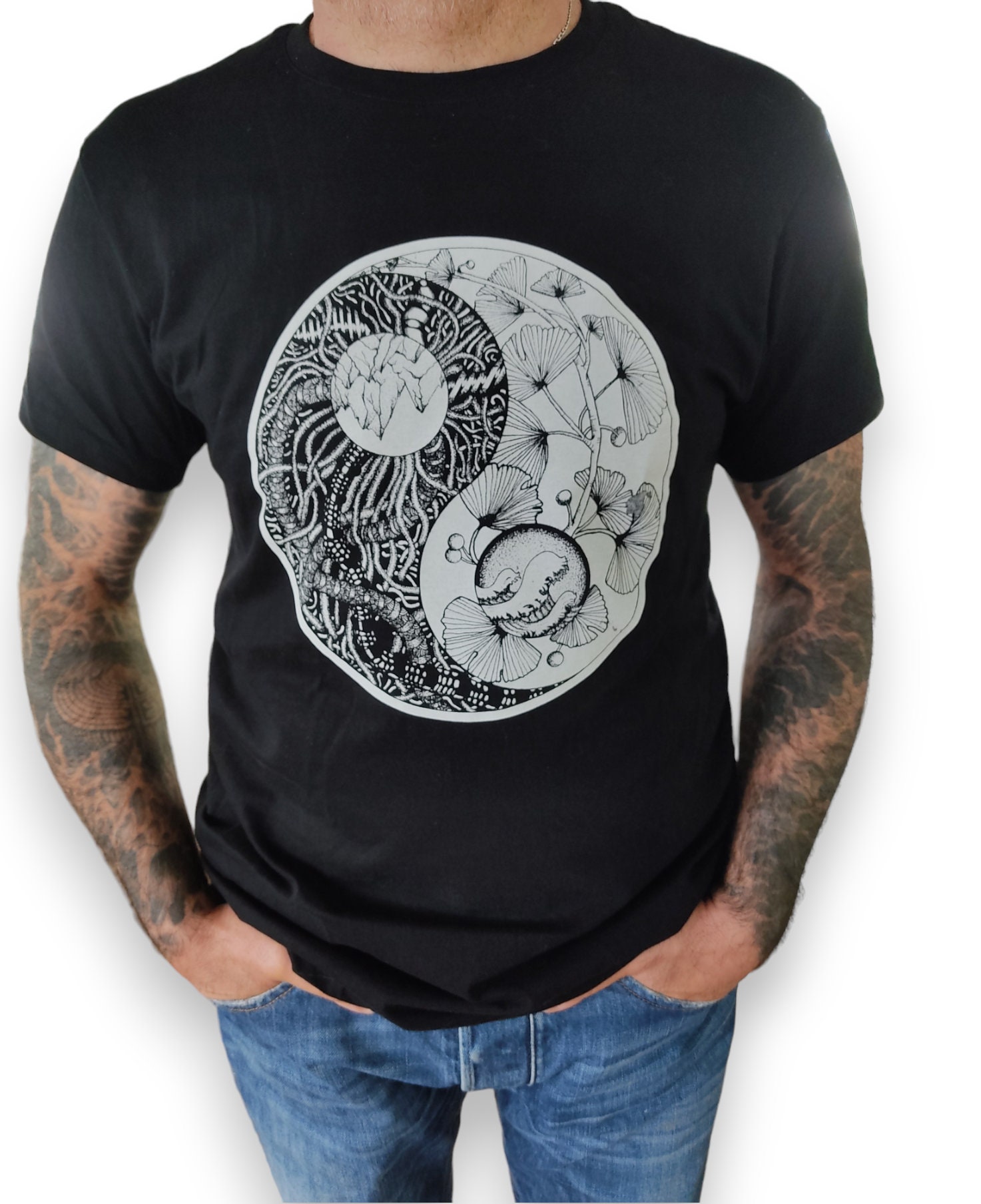 YIN YANG SERIES #3 T-shirt / Unisex - Etsy