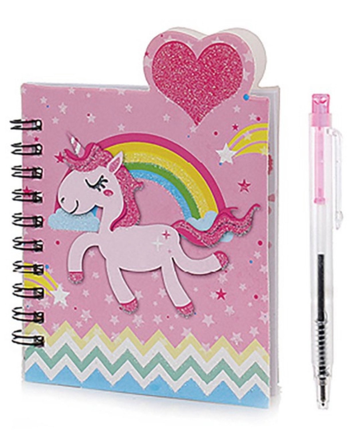 12 Pieces Kids girls unicorn notebook and pen set party favor Etsy