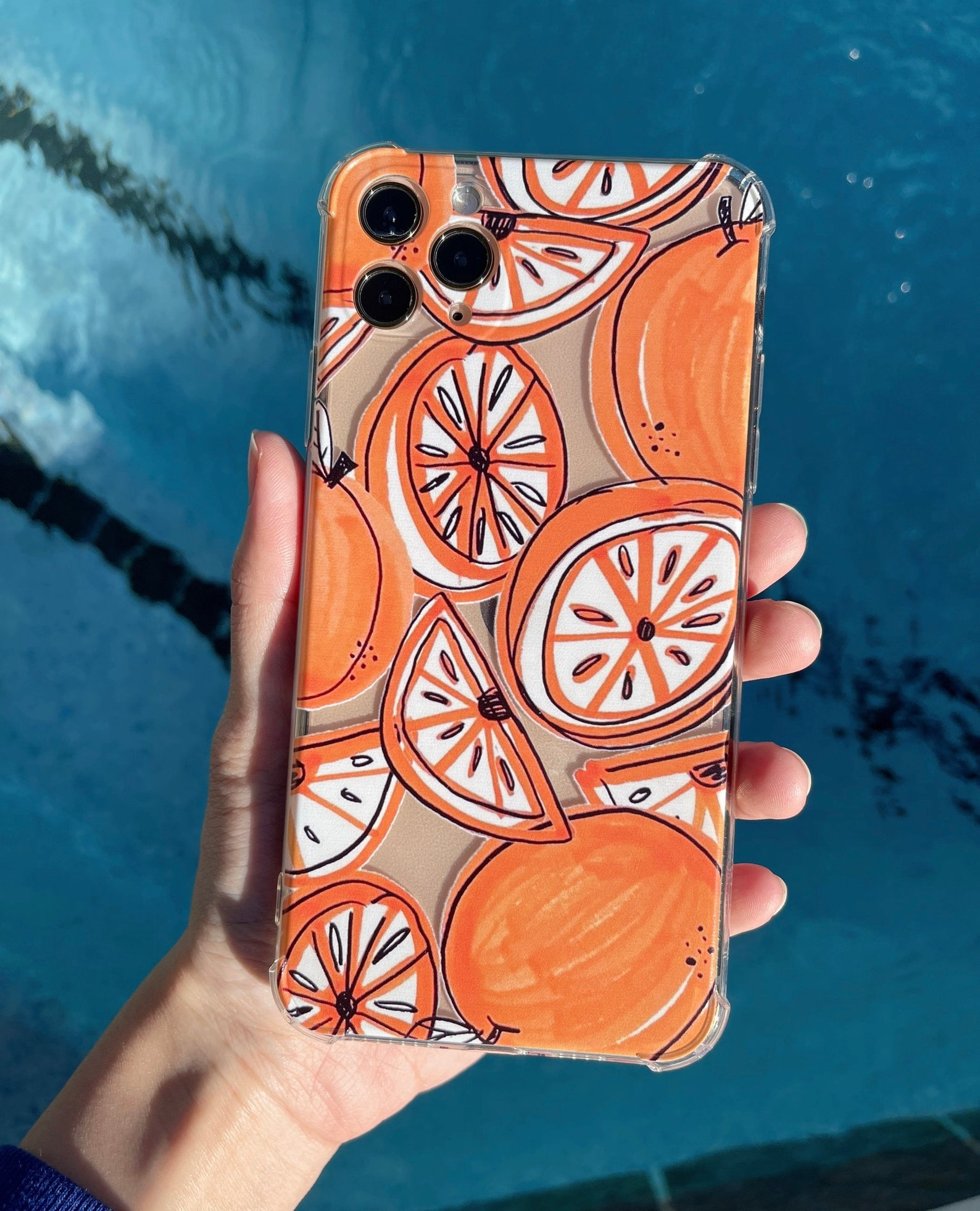 Cute Orange Case for iPhone 11 Pro max iPhone 11 Pro iPhone Etsy