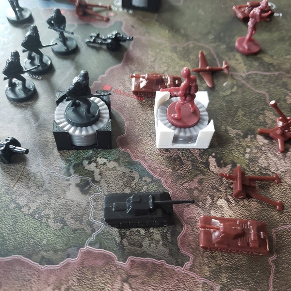 Axis and Allies Game Pieces Etsy