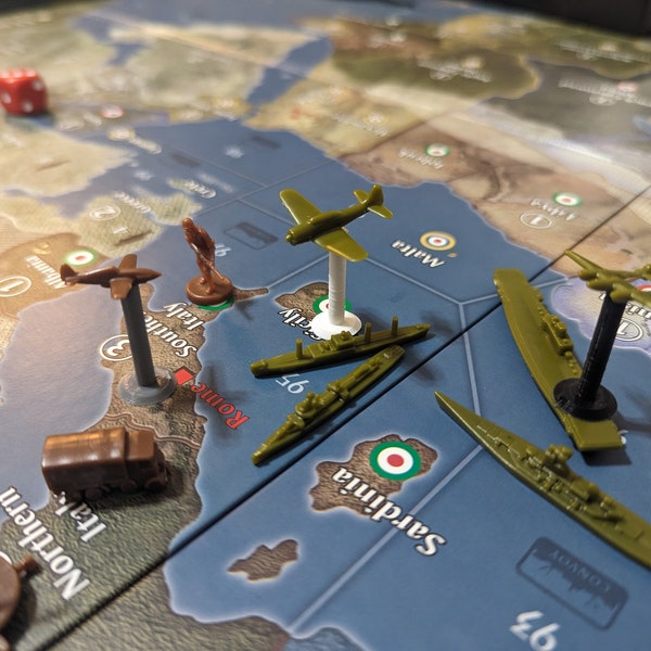 Axis and Allies Plane Stands