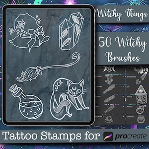 Witchy Things | Procreate Stamp