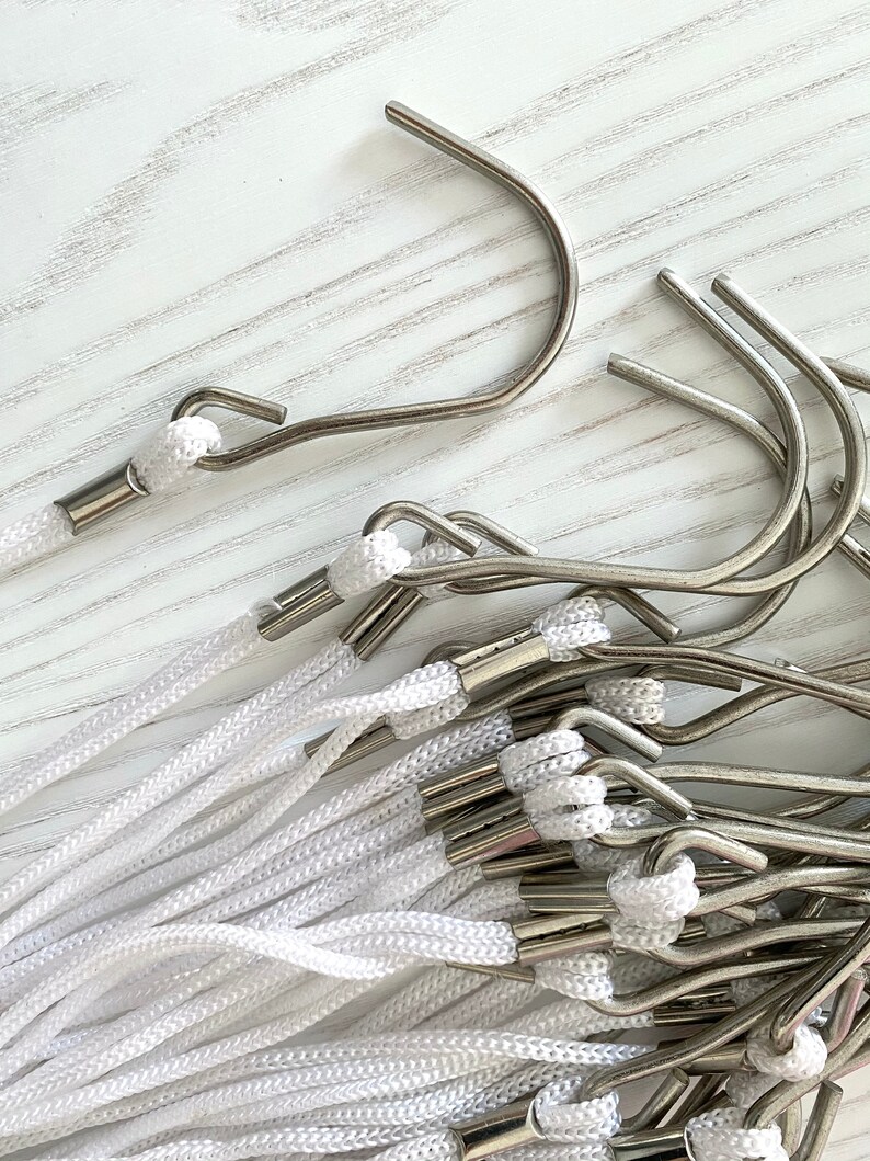 12 dozen Pattern hook hangers with cord for sloperspattern block