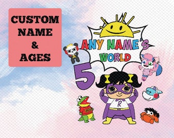 Ryans World Png Etsy