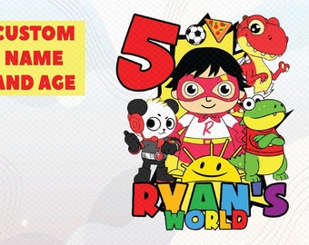 Ryans World Png Etsy