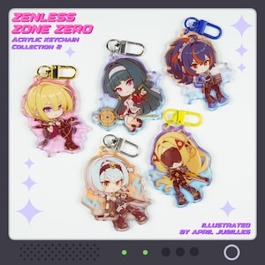 Zenless Zone Zero: Acylic Keychains Collection 2