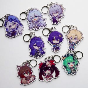 Honkai Star Rail: Acrylic Keychains Collection 2