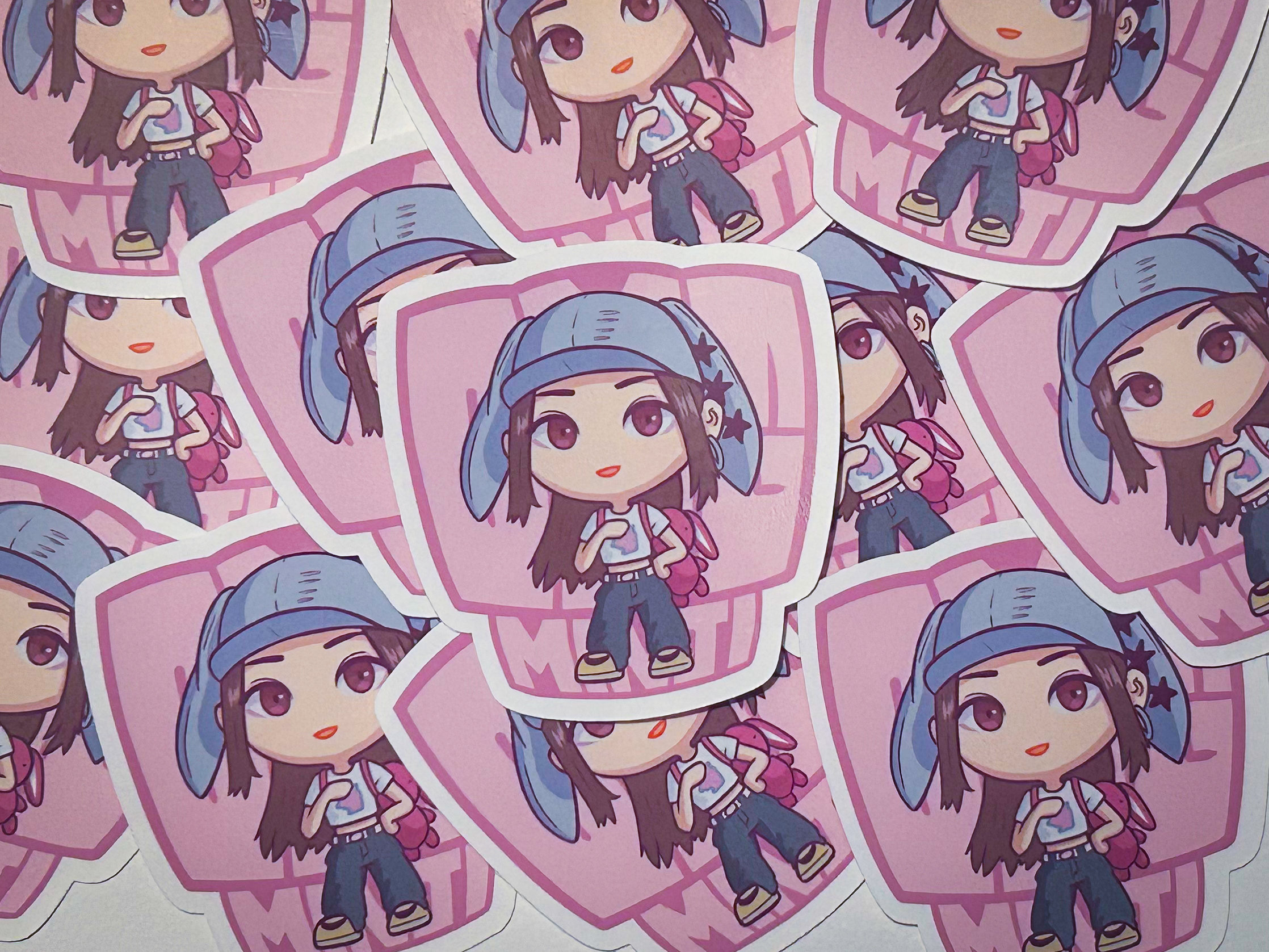 Newjeans Chibi Kpop Stickers 