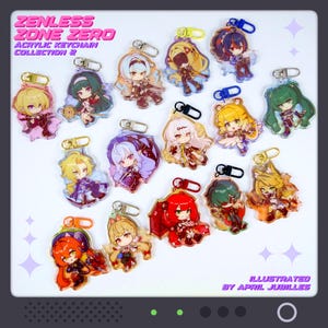 Zenless Zone Zero: Acylic Keychains Collection 2