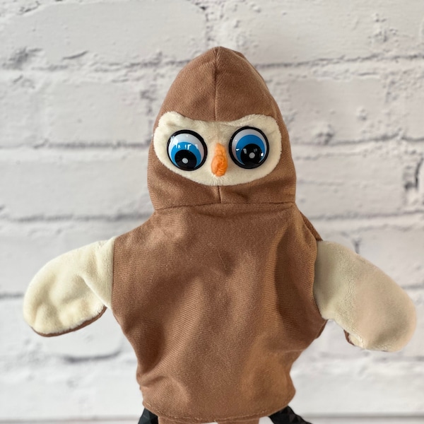 Owl Hand Puppet Etsy
