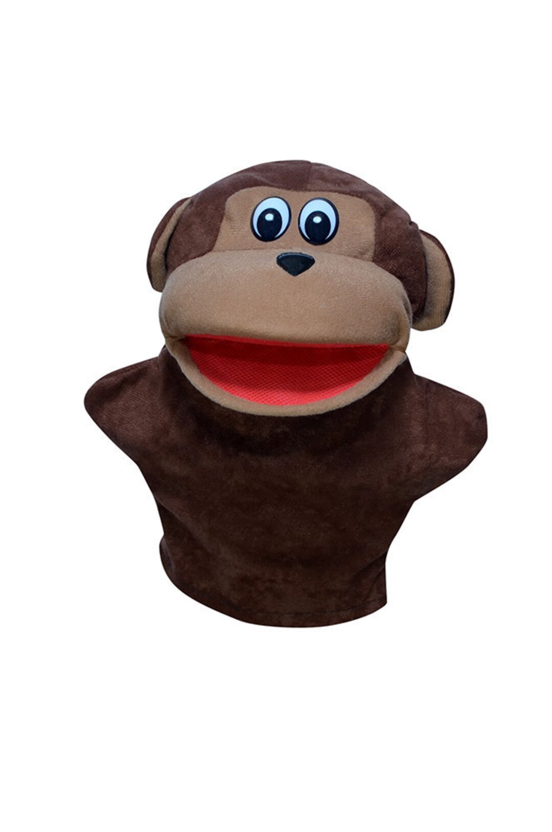 Monkey Hand Puppets for Kids Movable Mouth Children Etsy