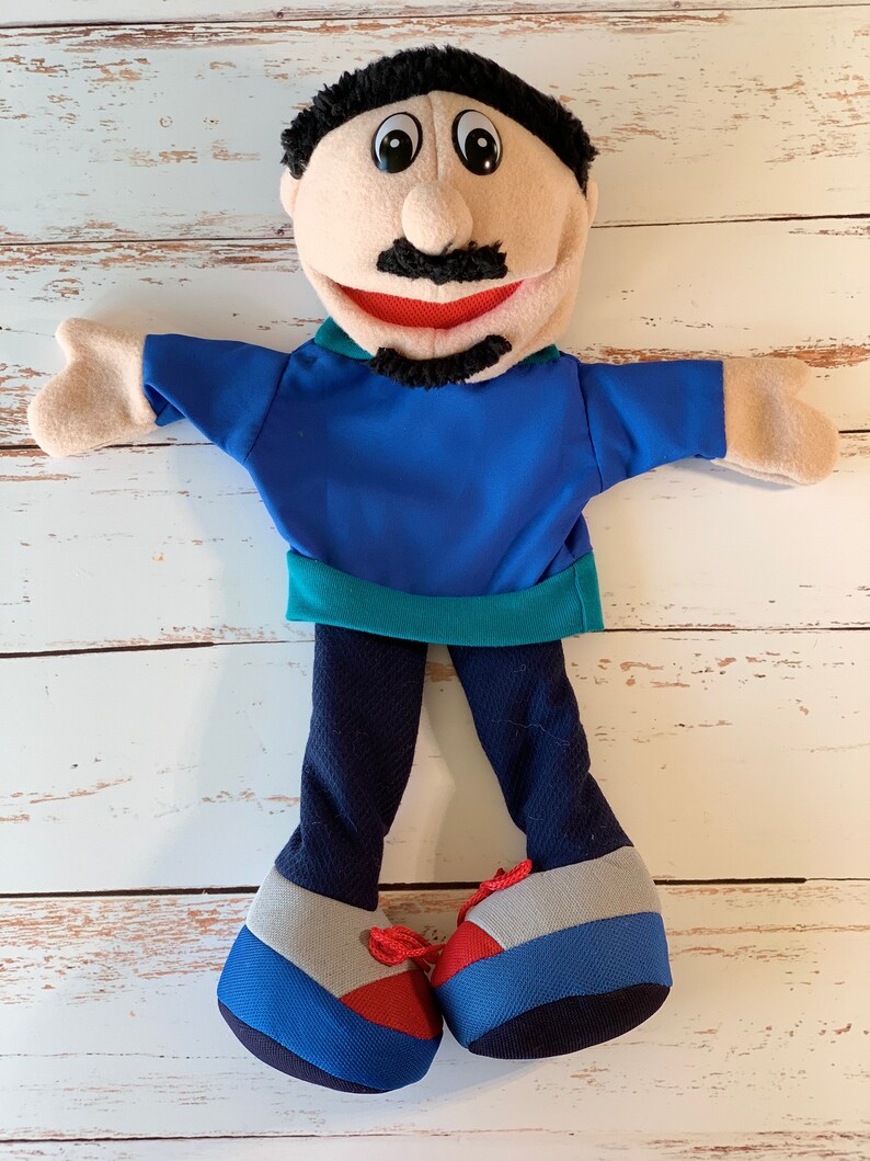 Boy Hand Puppet for Kids, Baby Learning, Teacher Tools, Homeschooling, Interactive Toys, Speech