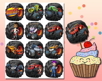 Blaze Cupcake Etsy