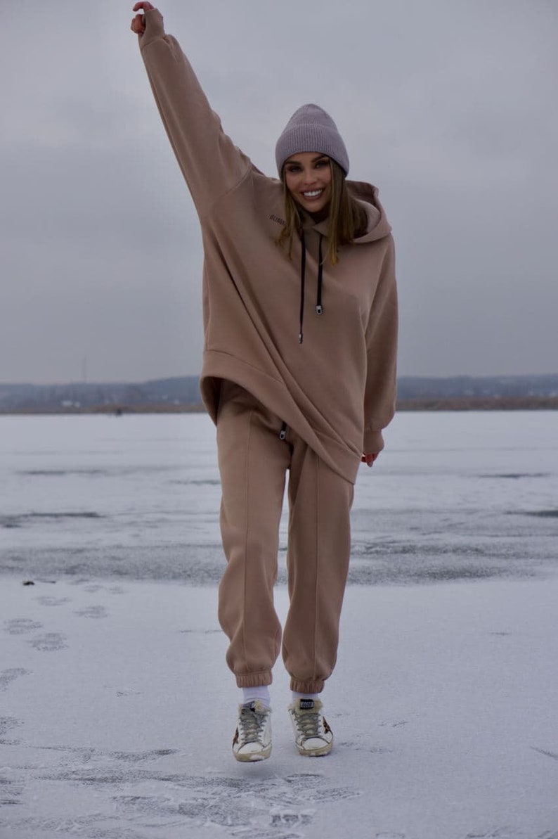 Mint track suit women very warm winter