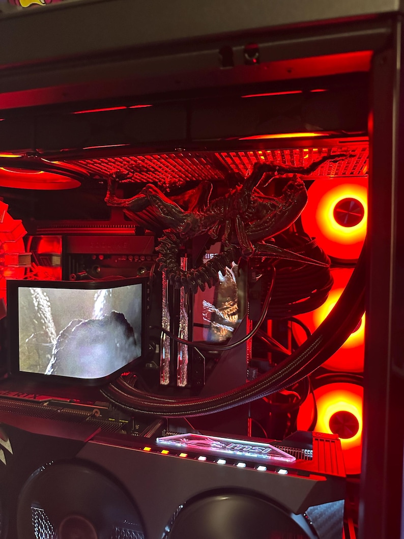 Alien Xenomorph PC Fan Cover and Model - Etsy