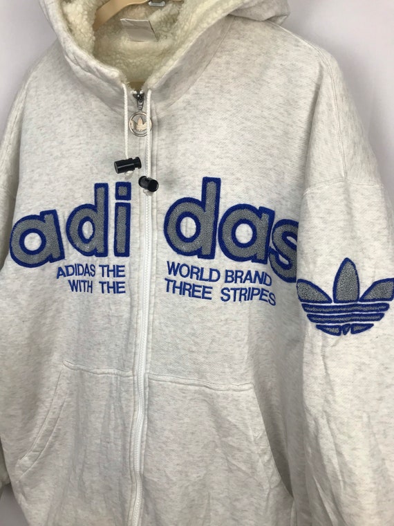 Adidas big logo zipper hoodie - image 5