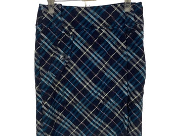 Burberry blue label wool skirt