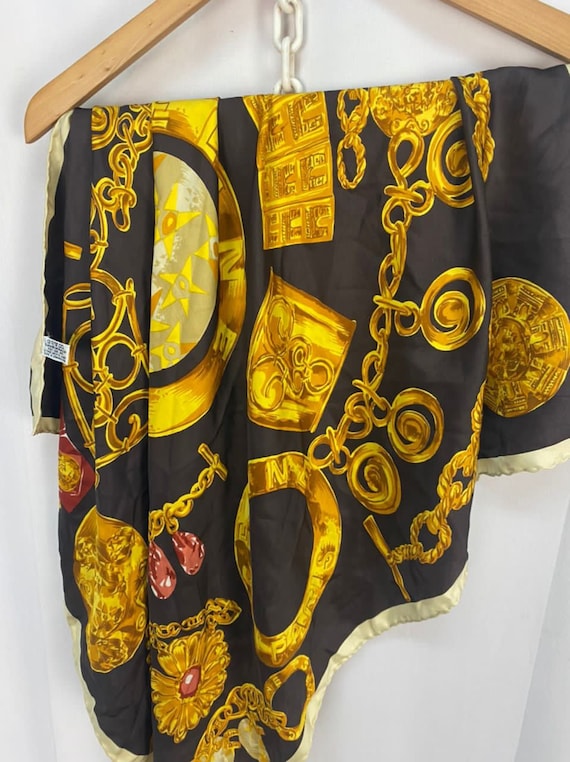 Vintage Celine paris scarf silk