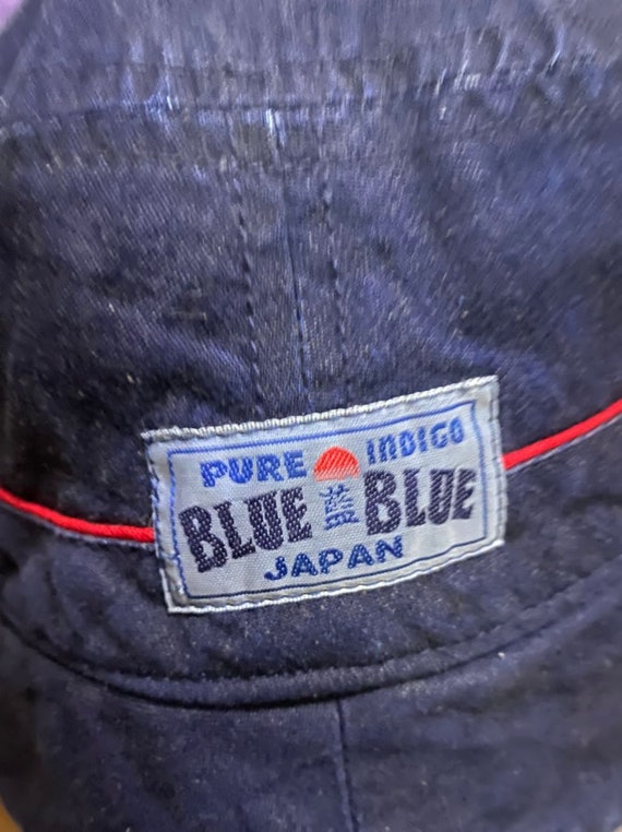 Blue blue japan pure indigo reversible bucket hats - image 2