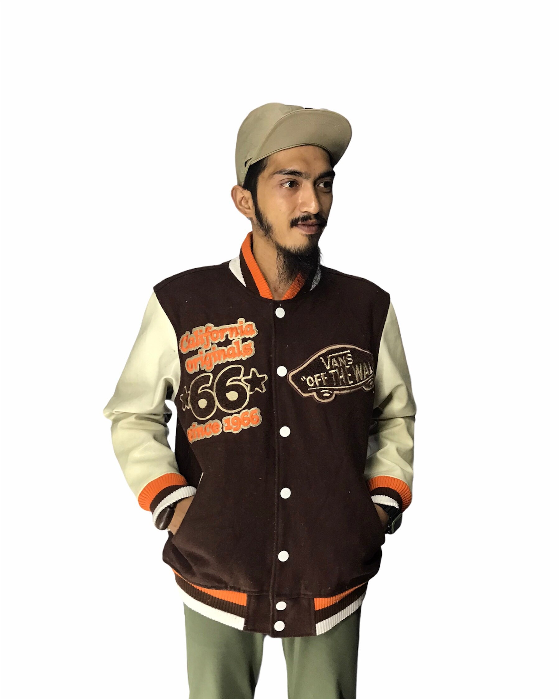 Vans sales baseball jacket